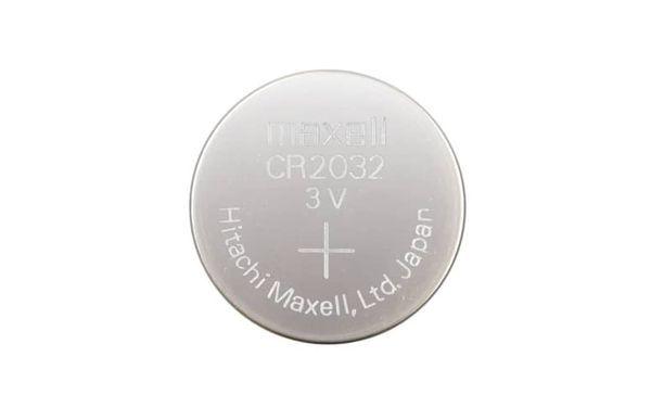 Lithium battery, button cell, type CR 2032