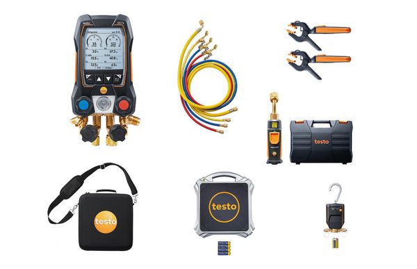 testo 557s - Heat pump all-purpose kit