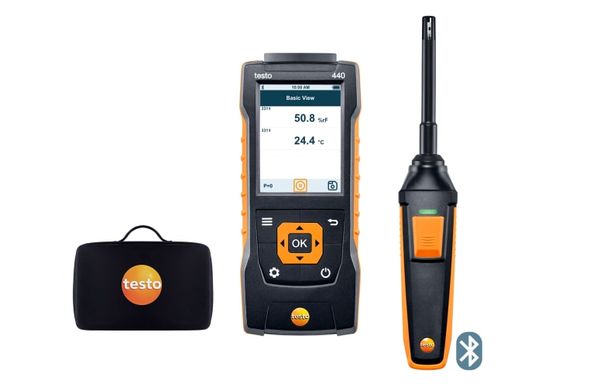 testo 440 Комплект влажности с Bluetooth®