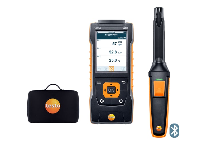 testo 440 CO₂ Kit with Bluetooth®, фото 1