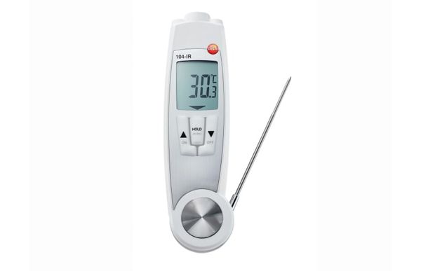 testo 104-IR - Складной водонепроницаемый пищевой термометр/ИК-термометр