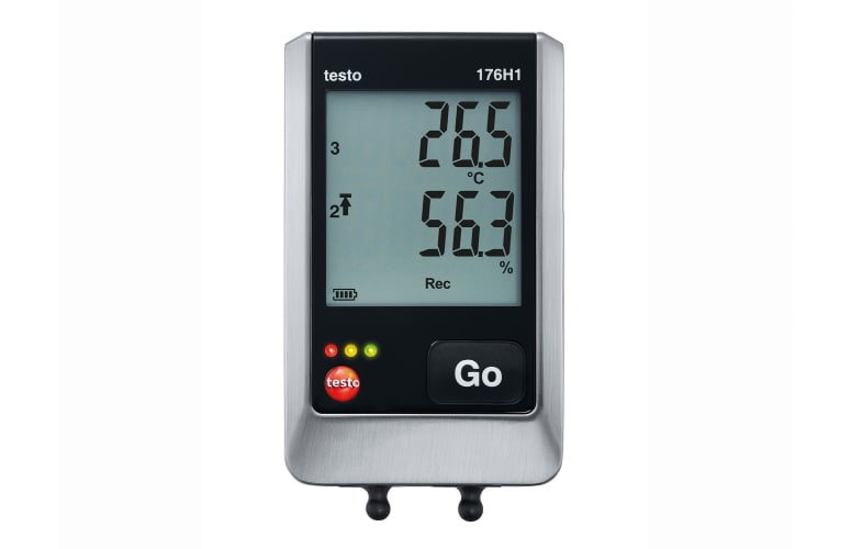 testo 176 H1 - 4-канальный логгер данных температуры и влажности, фото 1