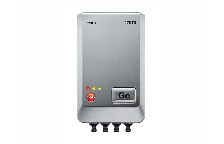 testo 176 T3 - 4-канальный логгер данных температуры в металлическом корпусе, фото 1