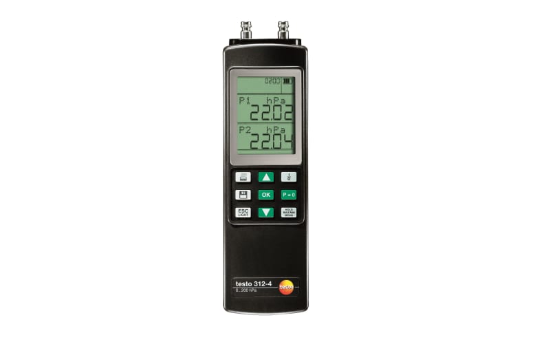 testo 312-4 - Дифференциальный манометр, фото 1