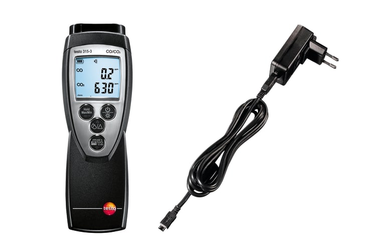 testo 315-3 без Bluetooth - Анализатор CO/CO2 в окружающей среде, фото 1