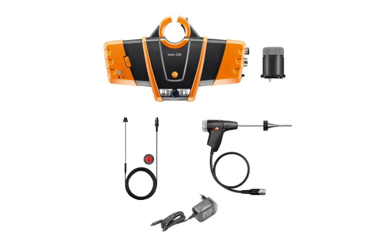 testo 330i basic set - flue gas analyzer set, фото 1