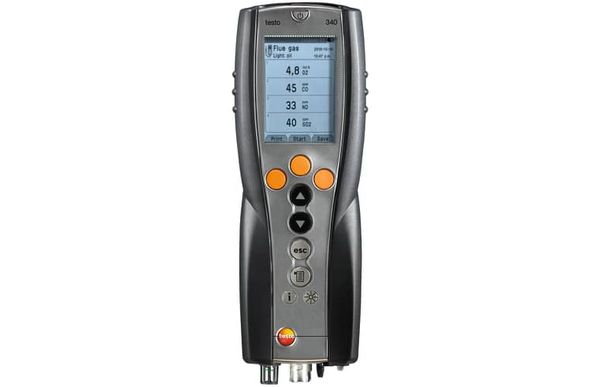 testo 340 - Анализатор дымовых газов для промышленности