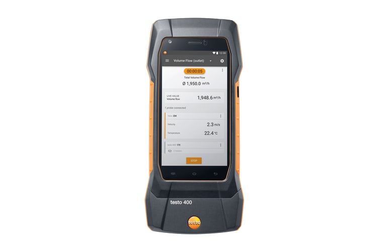 testo 400 - Универсальный измерительный прибор для контроля микроклимата, фото 1