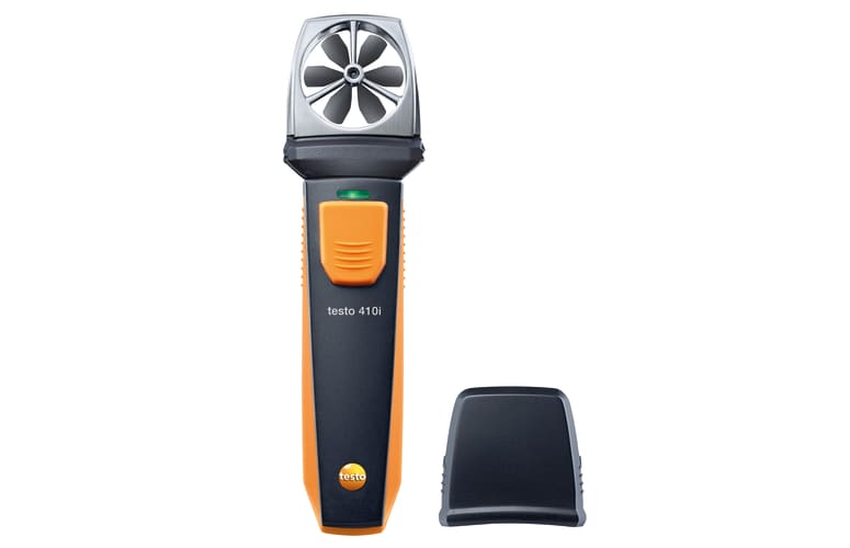 Смарт-зонд testo 410i - Анемометр с крыльчаткой с Bluetooth, управляемый со смартфона/планшета, фото 1