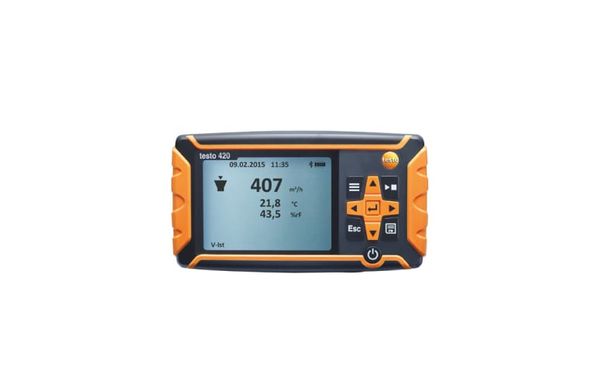 testo 420 - Differential pressure measuring instrument