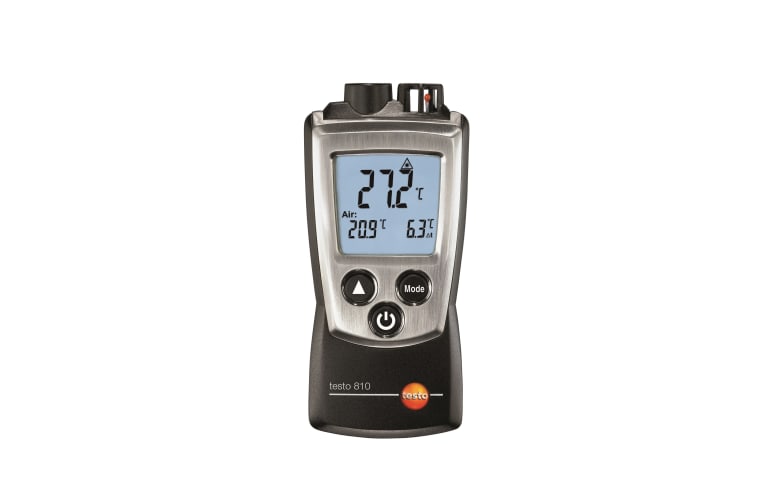 testo 810 - 2-х канальный прибор измерения температуры с ИК-термометром, фото 1