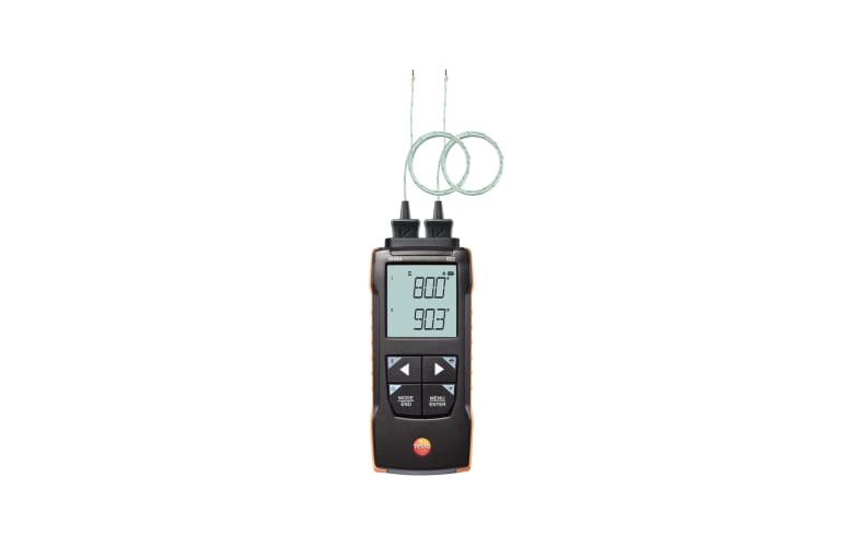 testo 922 - Двухканальный термометр для термопар типа K с подключением к приложению на смартфоне, фото 1
