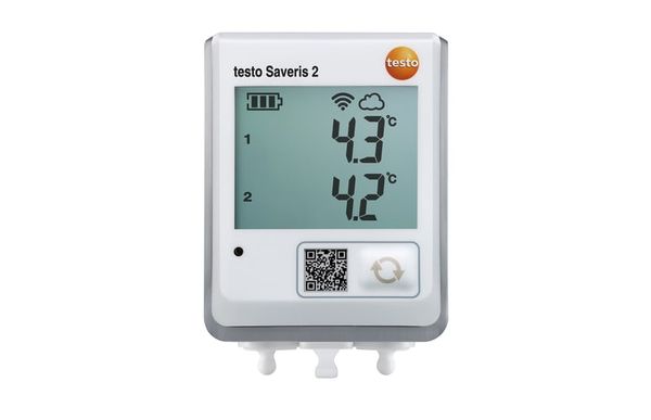 testo Saveris 2-T2 - testo Saveris 2-T2 - WiFi-логгер данных температуры c 2-мя разъёмами для внешних зондов NTC или дверных контактов
